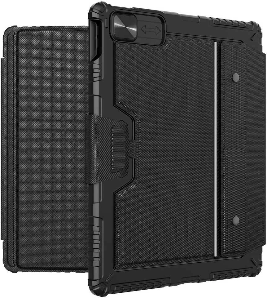 Nillkin Bumper Combo Keyboard dėklas (Backlit Version) skirtas iPad Pro 12.9 2020/2021/2022/ Air 13 2024/2025 juodos spalvos