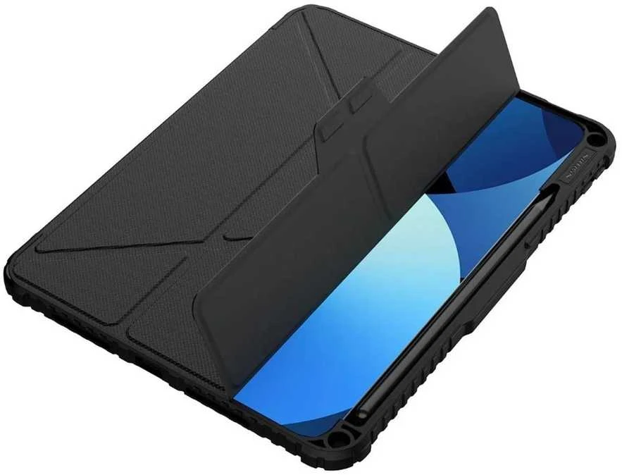 Nillkin Bumper PRO Protective Stand Case Multi-angle skirtas Apple iPad Pro 11 2024 juodos spalvos
