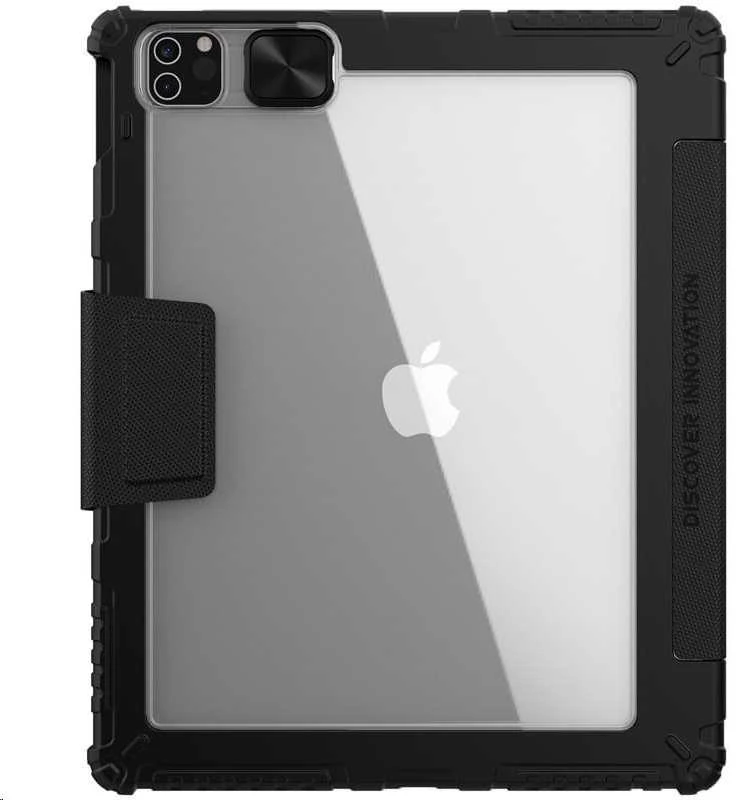 Nillkin Bumper PRO Protective Stand dėklas skirtas Apple iPad Pro 12.9 2020/2021/2022/ Air 13 2024/2025 juodos spalvos