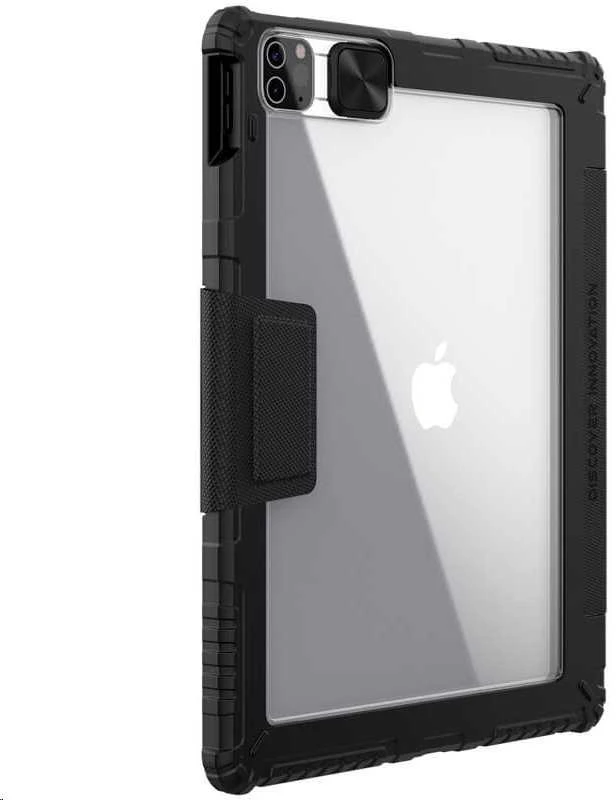 Nillkin Bumper PRO Protective Stand dėklas skirtas Apple iPad Pro 12.9 2020/2021/2022/ Air 13 2024/2025 juodos spalvos