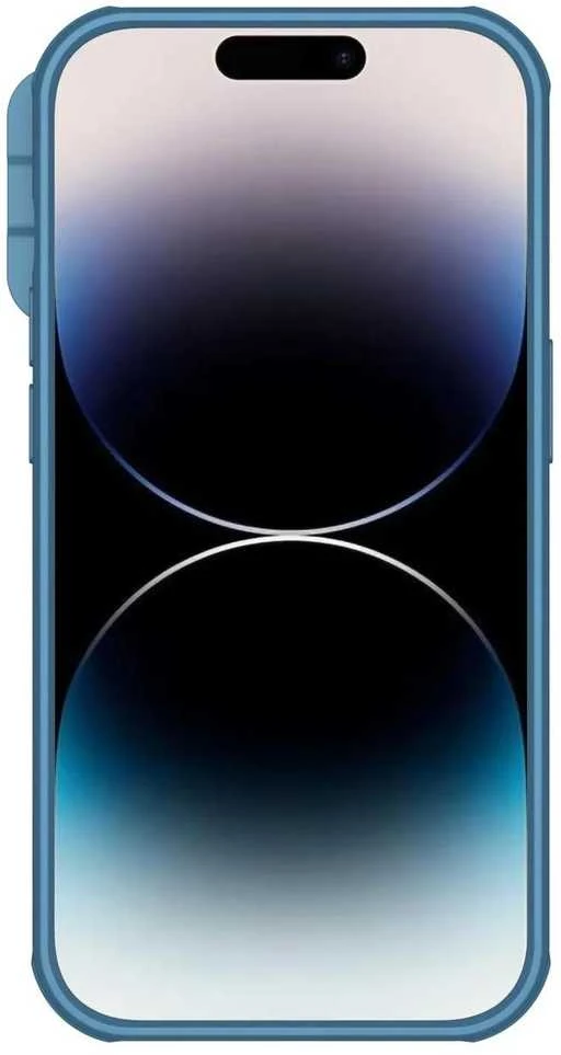 Dėklas Nillkin CamShield Pro Apple iPhone 14 Pro mėlynas