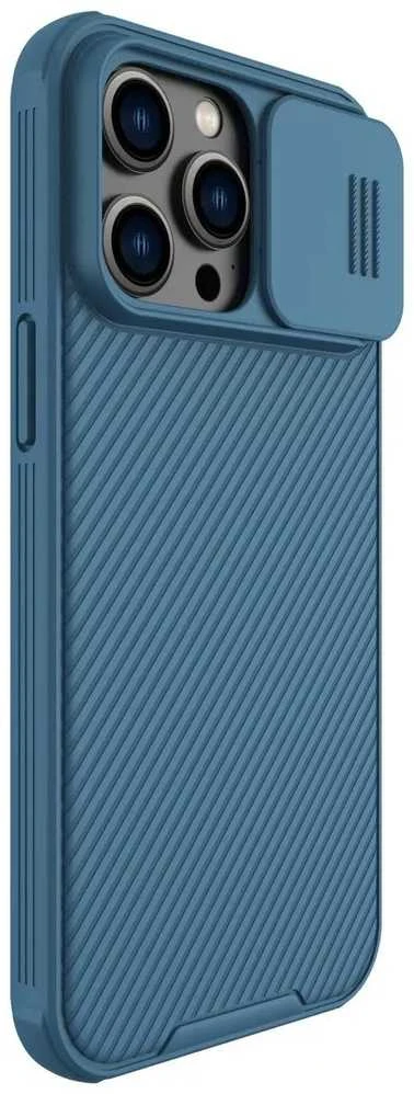 Dėklas Nillkin CamShield Pro Apple iPhone 14 Pro Max mėlynas