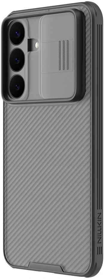 Nillkin CamShield PRO Hard dėklas skirtas Samsung Galaxy S26 FE skaidrus juodos spalvos
