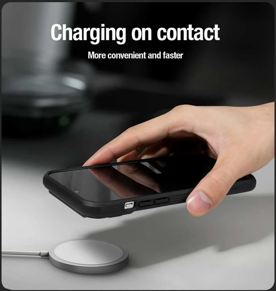 Nillkin CamShield PRO Magnetic Apple iPhone 15 Plus dėklas telefonui mėlynos spalvos