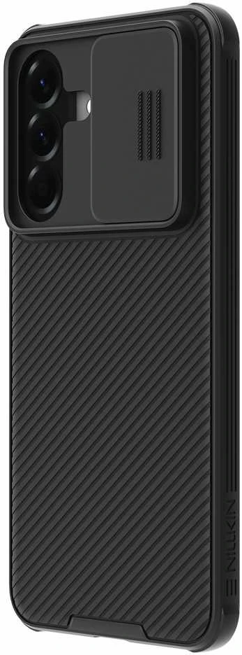 Nillkin CamShield PRO Magnetic Hard dėklas skirtas Samsung Galaxy A57 juodos spalvos