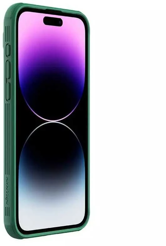 Dėklas Nillkin CamShield Pro Apple iPhone 15 Pro Max žalias