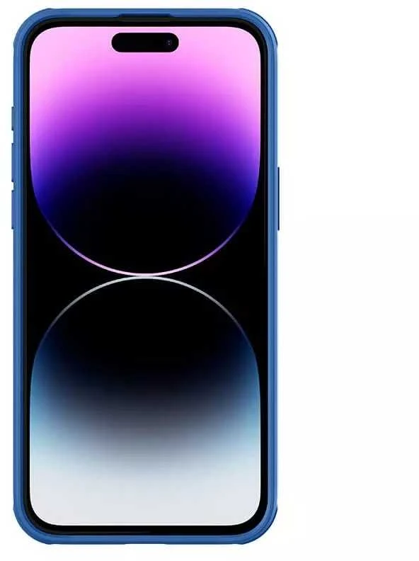 Dėklas Nillkin CamShield Pro Apple iPhone 15 Pro Max mėlynas