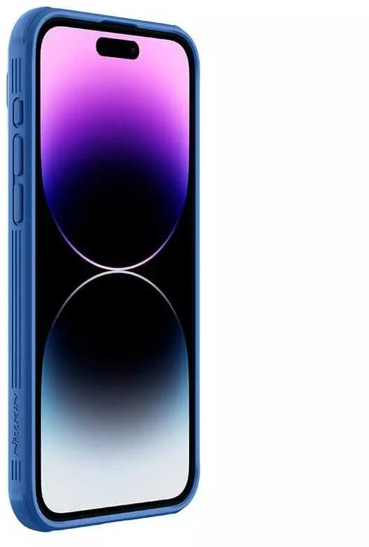 Dėklas Nillkin CamShield Pro Apple iPhone 15 Pro Max mėlynas
