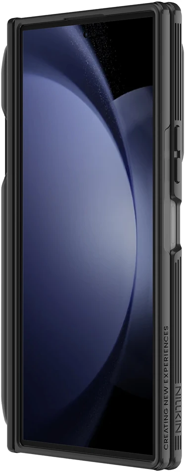 Nillkin CamShield Prop Magnetic Pen Slot (skaidrus Lens) dėklas skirtas Samsung Galaxy Z Fold 8 Ultra skaidrus juodos spalvos