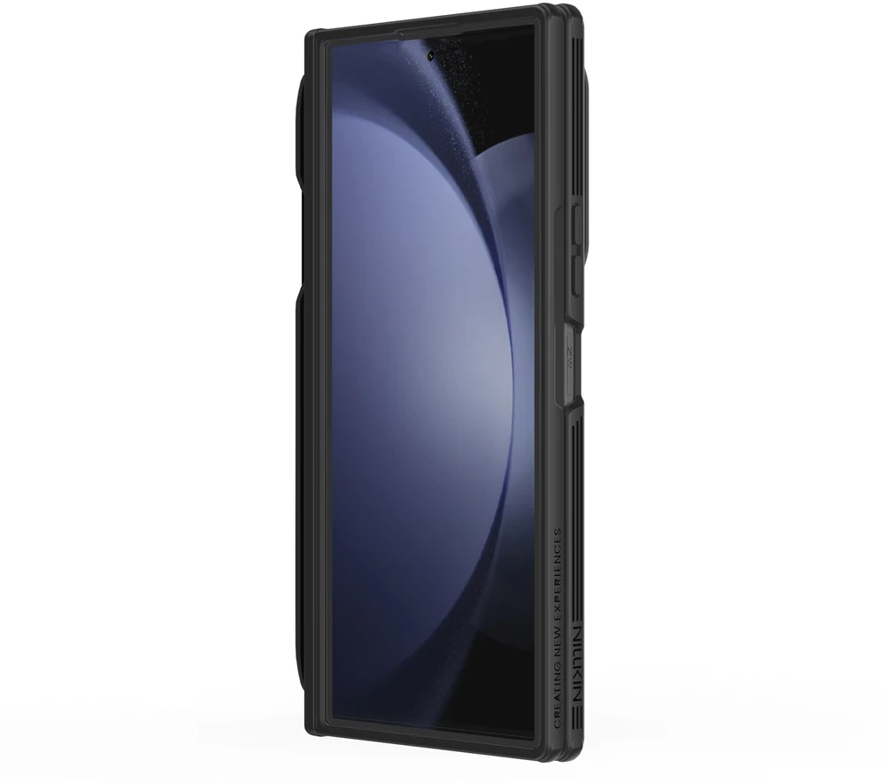 Nillkin CamShield Prop Magnetic Pen Slot (skaidrus Lens) dėklas skirtas Samsung Galaxy Z Fold 8 Ultra juodos spalvos