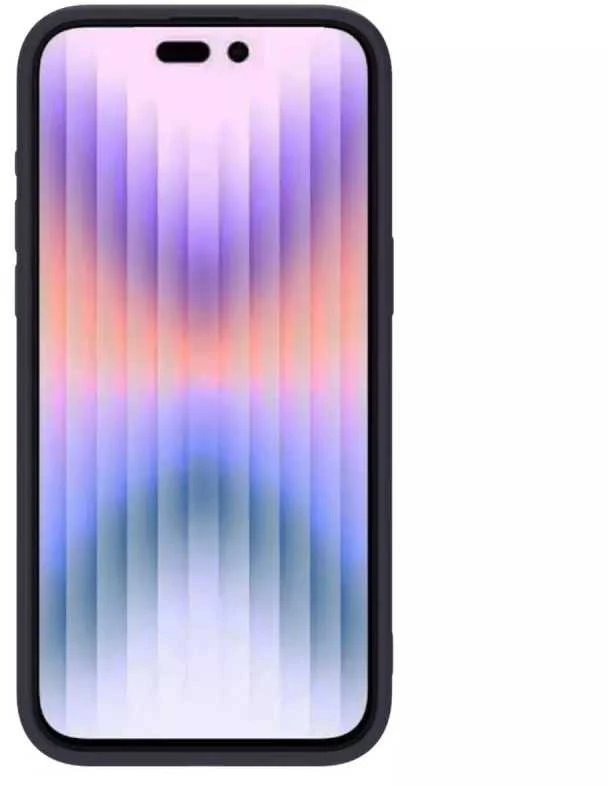 Dėklas Nillkin CamShield Silky Silicone Apple iPhone 15 Pro tamsiai violetinis