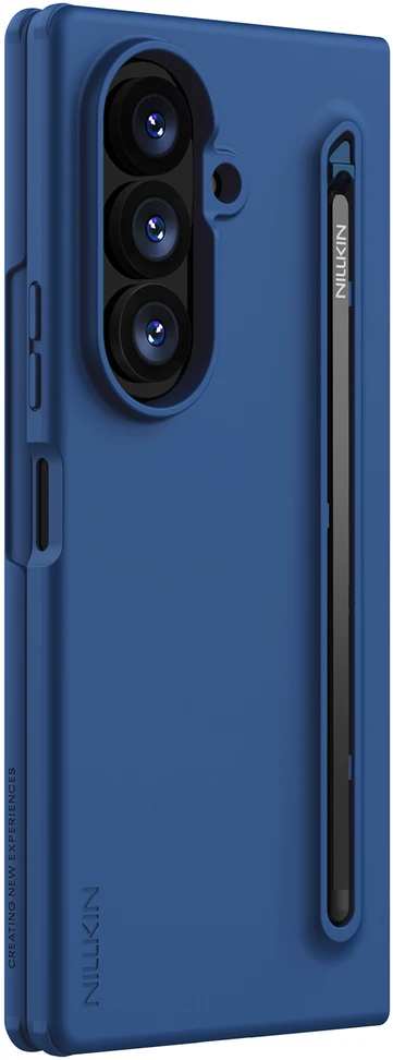 Nillkin Flex Pure Fold Pen Slot dėklas skirtas Samsung Galaxy Z Fold 8 Ultra mėlynos spalvos
