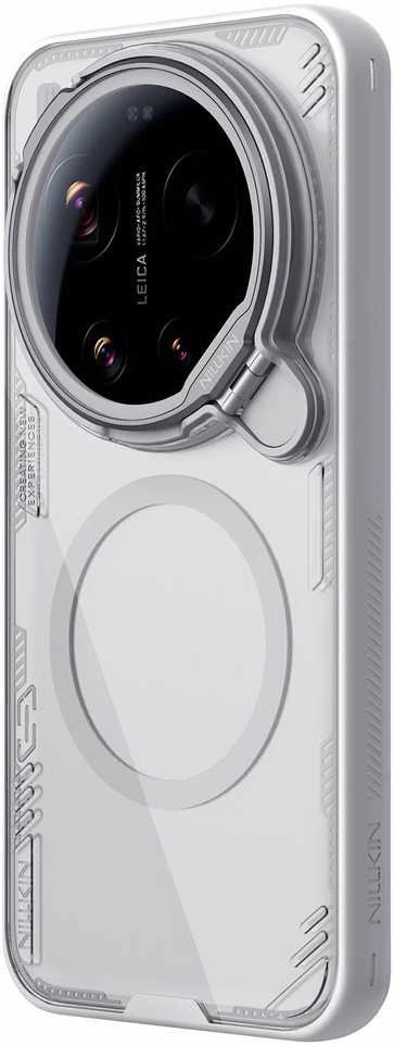 Nillkin Iceblade Prop Magnetic dėklas skirtas Xiaomi 17 Ultra Twilight Gray