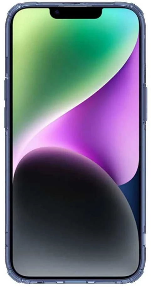 Nillkin Nature TPU Pro magnetinis dėklas, skirtas Apple iPhone 14 Plus (mėlynas)