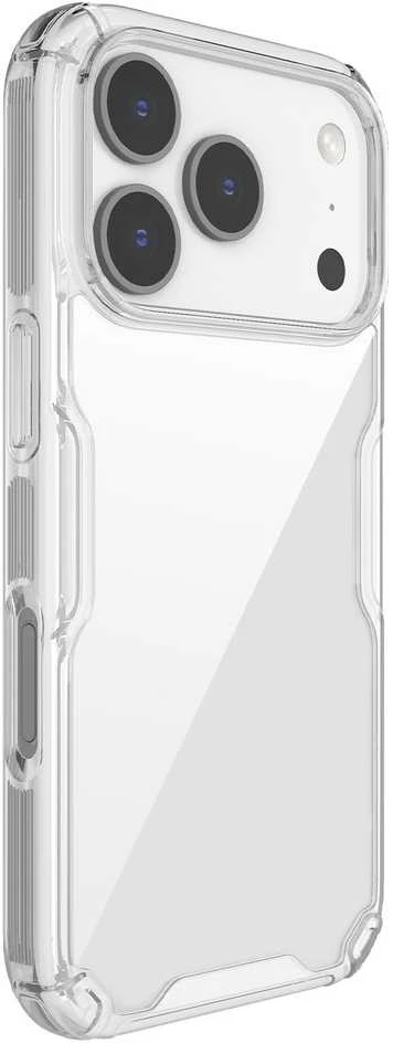 Nillkin Nature TPU PRO dėklas skirtas Apple iPhone 17 Pro skaidrus