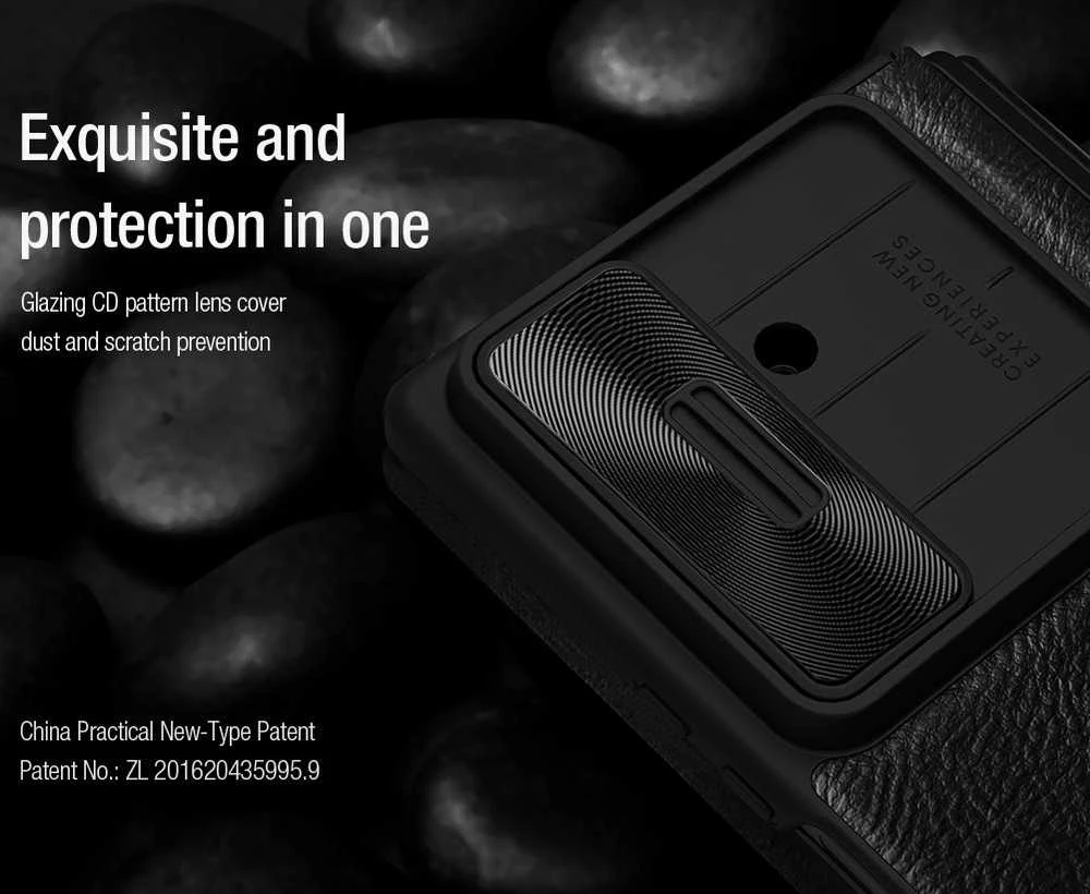 Nillkin Qin Book PRO Pen Slot dėklas skirtas Samsung Galaxy Z Fold 7 juodos spalvos