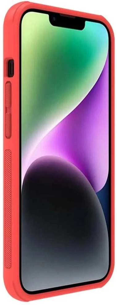 Dėklas Nillkin Super Frosted Shield Pro Apple iPhone 14 Plus raudonas