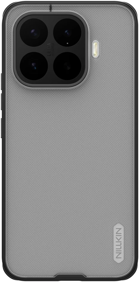 Nillkin Super Frosted Shield Pro dėklas, skirtas Xiaomi 17T Pro, skaidrus juodas