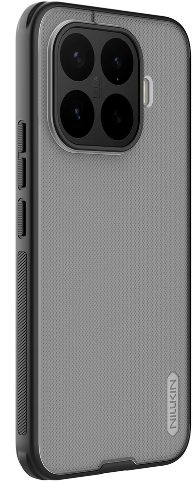 Nillkin Super Frosted Shield Pro dėklas, skirtas Xiaomi 17T Pro, skaidrus juodas