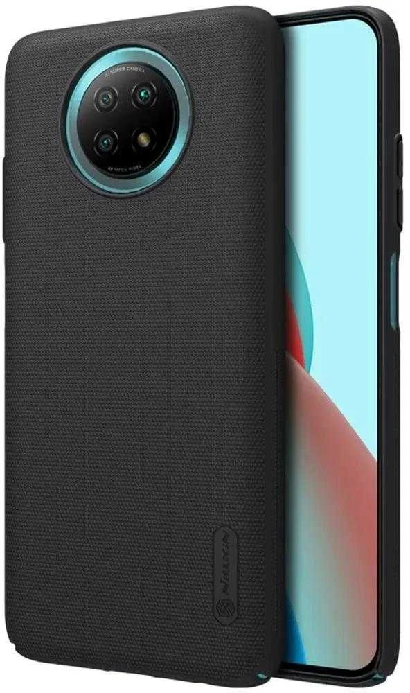 Nillkin Super Frosted Shield reinforced Xiaomi Redmi Note 9T 5G dėklas telefonui juodos spalvos