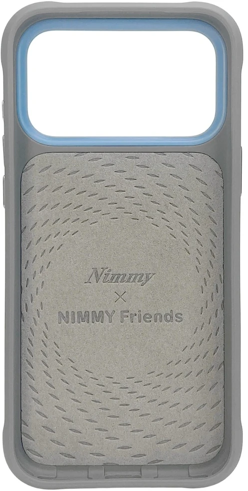„Nimmy Pantera MagSafe“ dėklas, skirtas „iPhone 17 Pro“ – šviesiai pilkas