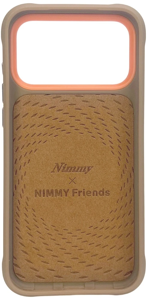 „Nimmy Tiger MagSafe“ dėklas, skirtas „iPhone 17 Pro“ – šviesiai rudas