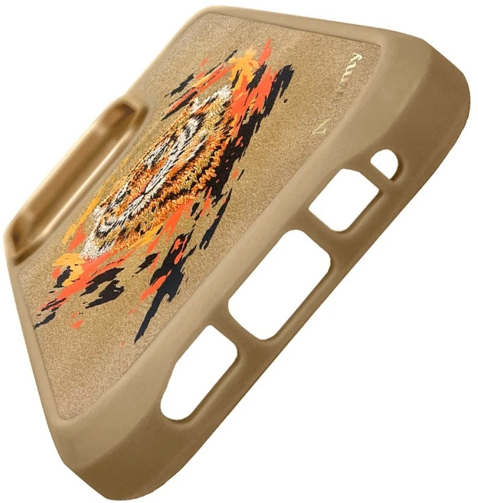Nimmy Tiger MagSafe dėklas Apple iPhone 16 Pro light rudos spalvos