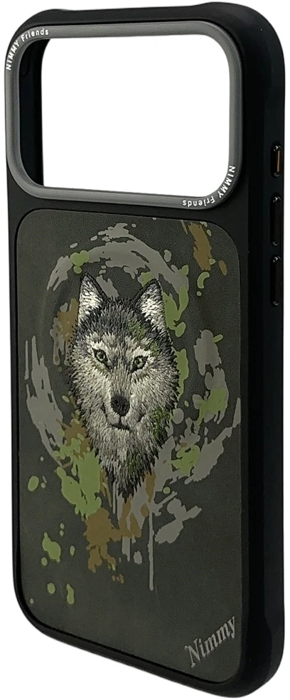 „Nimmy Wilk MagSafe“ dėklas, skirtas „iPhone 17 Pro“ – tamsiai pilkos spalvos