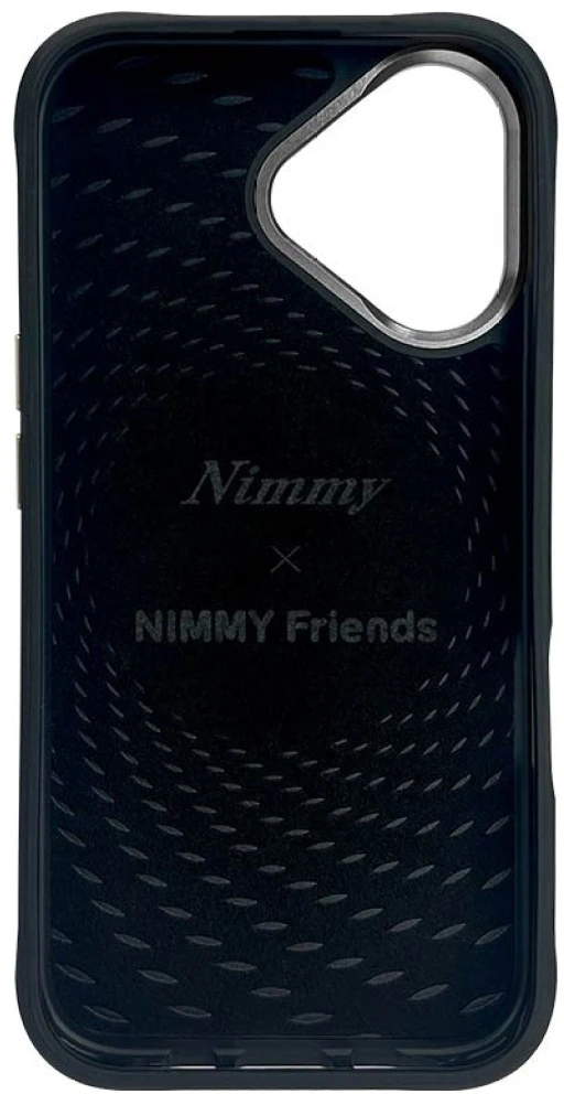 Nimmy Wolf MagSafe dėklas Apple iPhone 16 pilkos spalvos