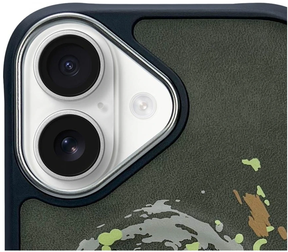 Nimmy Wolf MagSafe dėklas Apple iPhone 16 pilkos spalvos