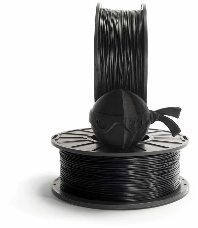 NinjaFlex Edge juodas siūlas su spausdinta figūrėle