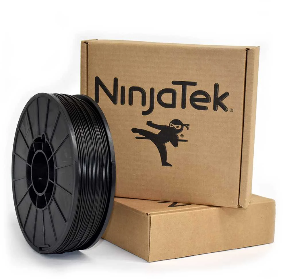 Ninjatek NinjaFlex juodas plastikas su pakuote