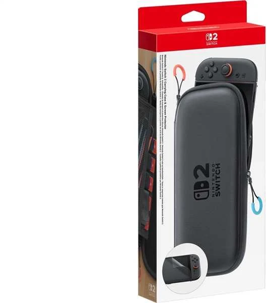 „Nintendo Switch 2“ nešiojimo dėklas + ekrano apsauga