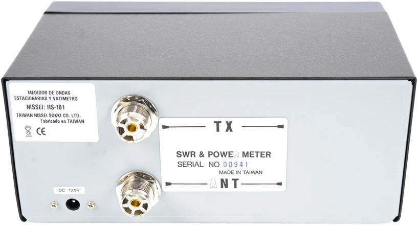 Nissei RS-101 SWR 1,6-60 MHz vatmetras 3W-3KW PNI reflektometras