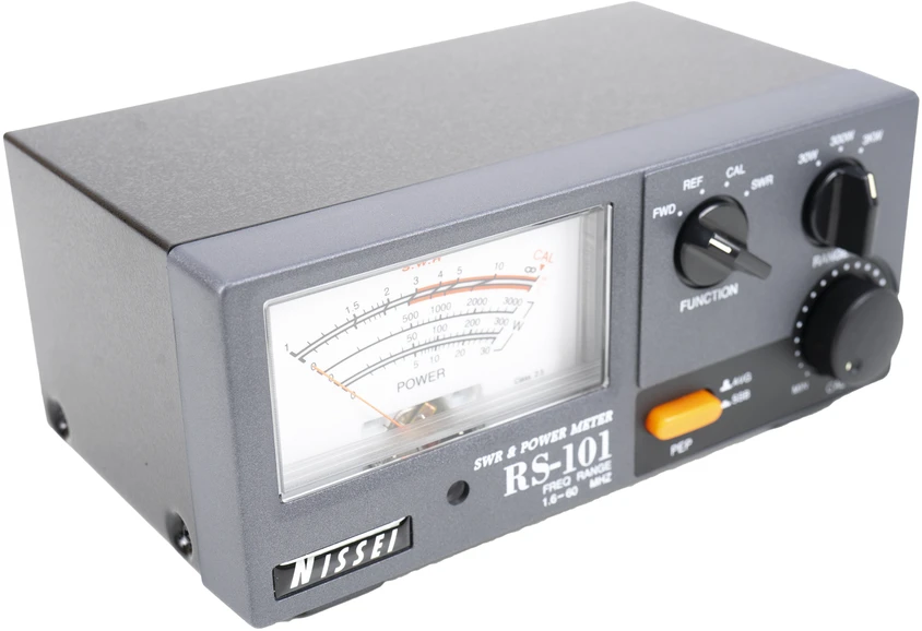 Nissei RS-101 SWR 1,6-60 MHz vatmetras 3W-3KW PNI reflektometras