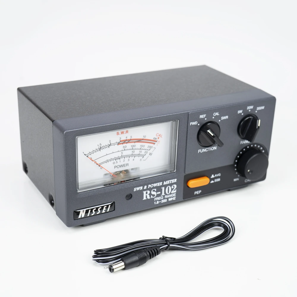 Nissei RS-102 SWR 1,8–200 MHz vatmetras 0–200 W PNI reflektometras