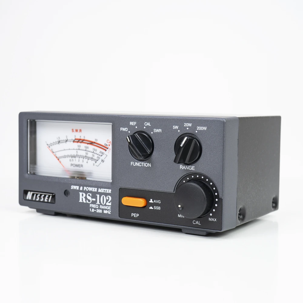 Nissei RS-102 SWR 1,8–200 MHz vatmetras 0–200 W PNI reflektometras