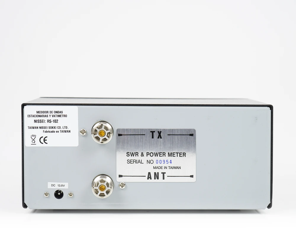 Nissei RS-102 SWR 1,8–200 MHz vatmetras 0–200 W PNI reflektometras