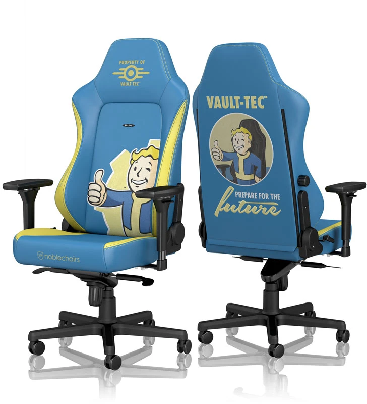 Žaidimų kėdė Noblechairs HERO Fallout Vault-Tec Edition, PU oda