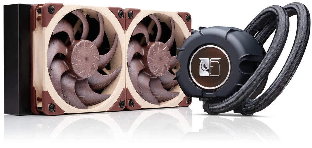 Noctua NL-LC1-24 AiO Vanduo Cooling – 240mm, juodas/ruda