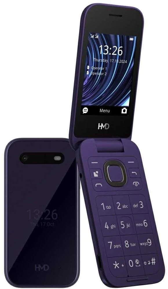 HMD 2660 Flip TA-1711 dviejų SIM kortelių dėklas