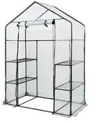 Neo Tools Szklarnia Šiltnamis 143 x 73 x 195 cm, PVC folija, metalinė konstrukcija