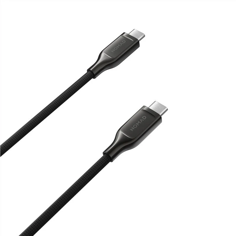 Nomad Kevlar kabelis, USB-C į USB-C, 0,3 m, karbido