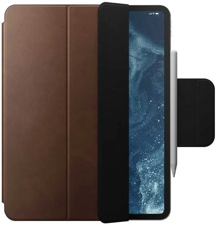 Nomad odinis dėklas, rudas Nomad odinis – iPad Pro 13" M4