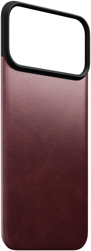 Nomad magnetinis odinis dėklas, bordo (Horween), Magsafe – iPhone 18 Pro Max/17 Pro Max