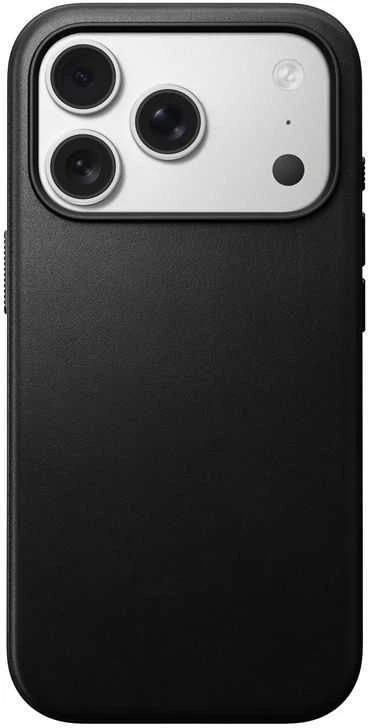 Dėklas Nomad Modern Odinis dėklas, juodas - iPhone 17 Pro