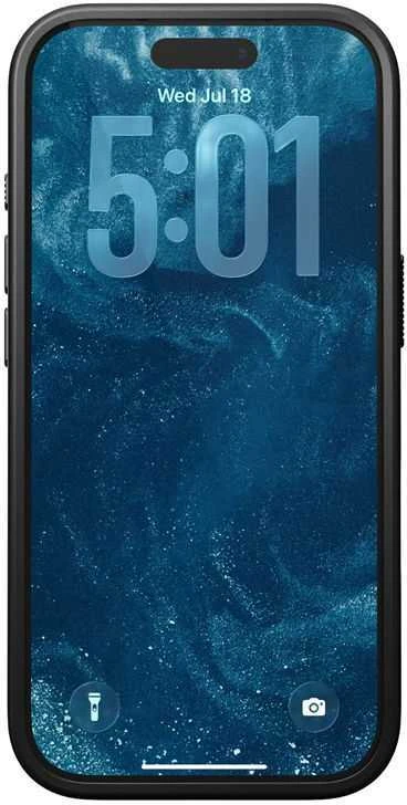 Dėklas Nomad Modern Odinis dėklas, ruda - iPhone 17 Pro