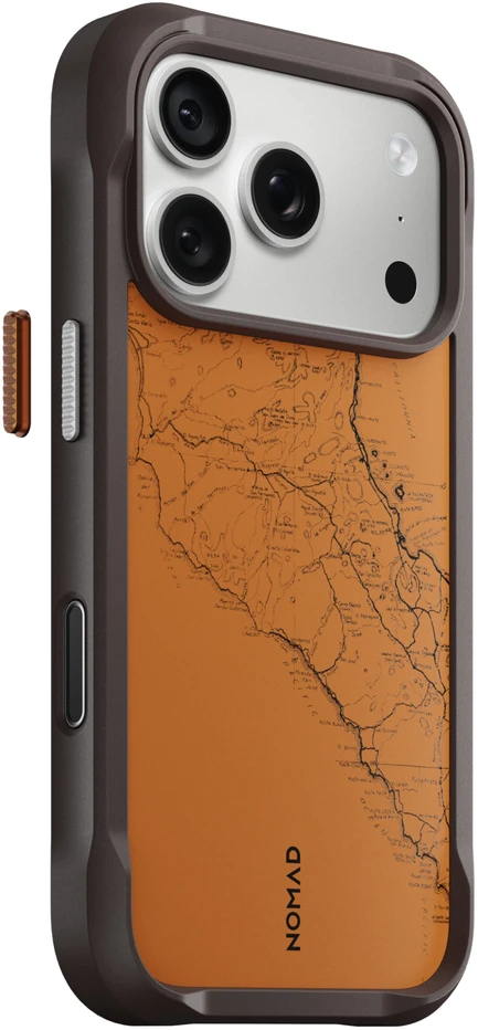 Nomad Rugged dėklas, arroyo – iPhone 18 Pro/17 Pro