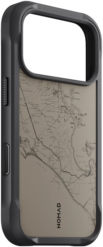 Nomad Rugged dėklas, balandra – iPhone 18 Pro/17 Pro