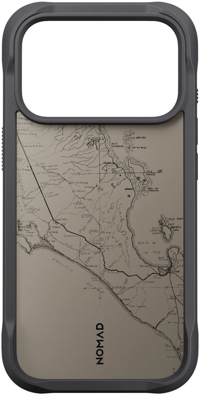 Nomad Rugged dėklas, balandra – iPhone 18 Pro/17 Pro